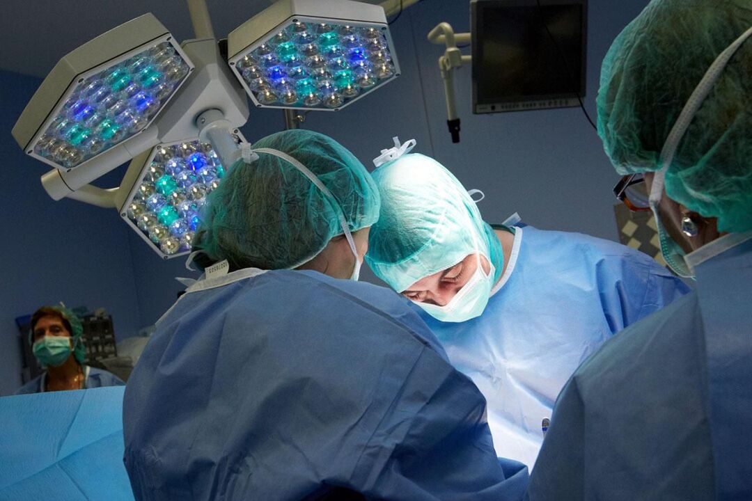 Chronische Prostatitisoperation