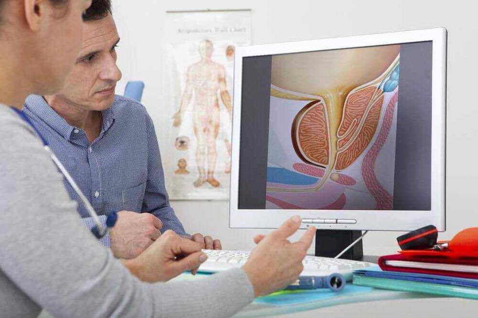 Prostata -Adenomdiagnose unter Verwendung von Instrumentalmethoden