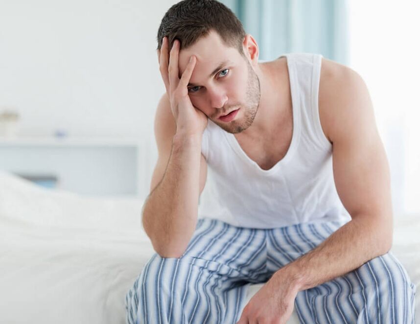 Prostatitis bei einem Mann