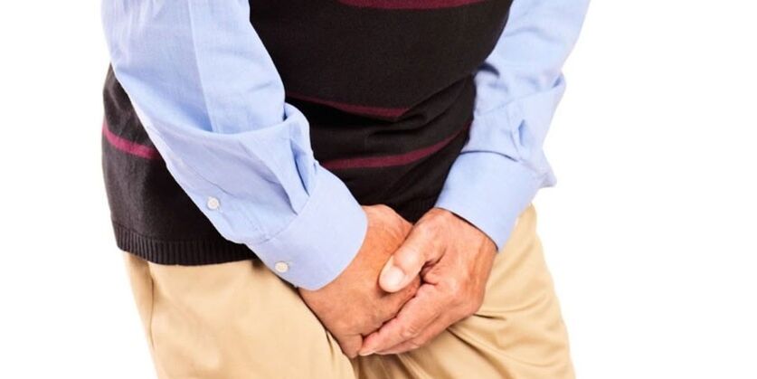 Schmerzen in der Leistengegend bei Prostatitis